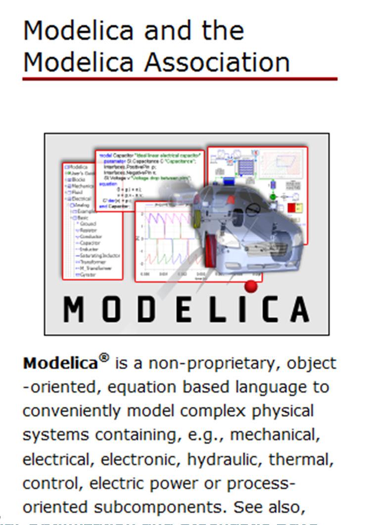 Equation Based Modeling Who is Modelica?