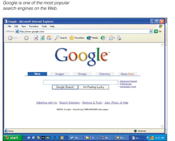 Google MSIS 110: Introduction to