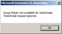 Report Assistant for Microsoft Dynamics SL Allocator Module For example, let s say you want to print the Allocation Methods XREF report, and you want to sort by Allocation Method with a Page Break by