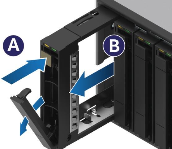 4. Drive Extraction and Installation Note: To maintain proper system cooling, all externally accessible drive bays must be populated with a drive carrier.