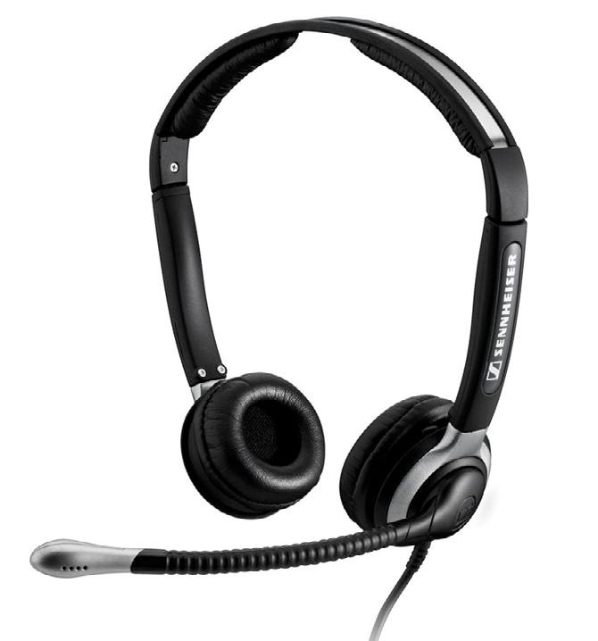 with large earcups Can directly connect to all major phone systems (cable required) SH350IP CC515IP Monaural, Wideband Communications