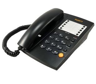 within all office environments. This phone is available in black, white or red.