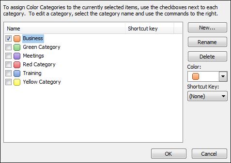 Contact Categories Assigning Categories to Contacts Contacts can be assigned to Categories so that you can then search by a Category or organize by Category. 1.