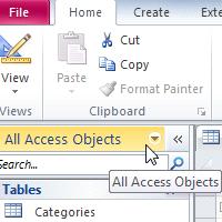 Access 2010 Working with Tables Introduction Page 1 While there are four types of database objects in Access 2010, tables are arguably the most important.