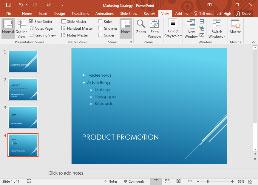 You can use this for adjusting text structure or adding a large amount of text. Slide Sorter view: Displays all the slides in the presentation on one screen.
