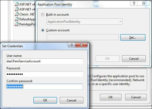 CHAPTER 5: Use Application Pool Identity for Integration for Exchange Service Account 8. Within IIS Manager, navigate to the Virtual Directory containing the Integration for Exchange Web Service.