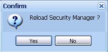 134 Using Security Manager Saving security group settings Security Manager saves all security group information to the local hard disk when you close the Security Manager window When you restart