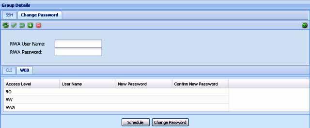 Configuring management access 145 Configuring SSH Bulk Passwords In Security Manager, you can use Secure Shell (SSH) to configure the CLI user name and password for all the devices in a security