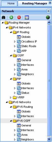 Starting Routing Manager 181 From the navigation tree in the navigation pane, select the folder for which you want to view routing