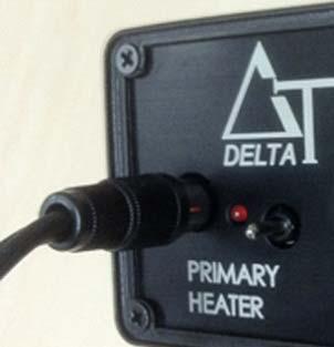 Delta T Dew Heater for CDK24 (240902) Your CDK24 Delta T Dew Heater includes the following: QTY 1 Delta T control box w/ mounting bracket attached 1 AC Adapter 12V, 5Amp 1 Primary Heater Cable (PH) 1