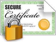 Secured Public The digital certificate Subject identifier: securosys.ch Issuer identifier: swisssign.com Subject public key, e.g. RSA 4096 validity period checksum = hash of above Issuer signature, e.
