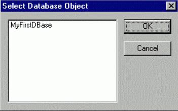Features in TrendWorX Reporting 2. Select the database group object name by clicking DBGroup in the TWXSQL Tool Control Properties dialog box.