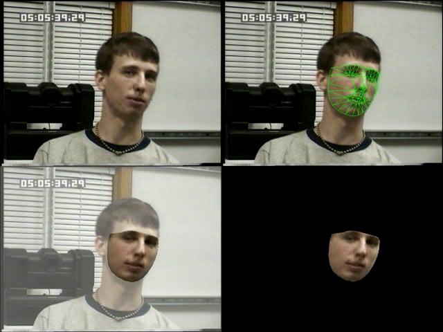 3D AAM for face tracking 85 CMU group: I.