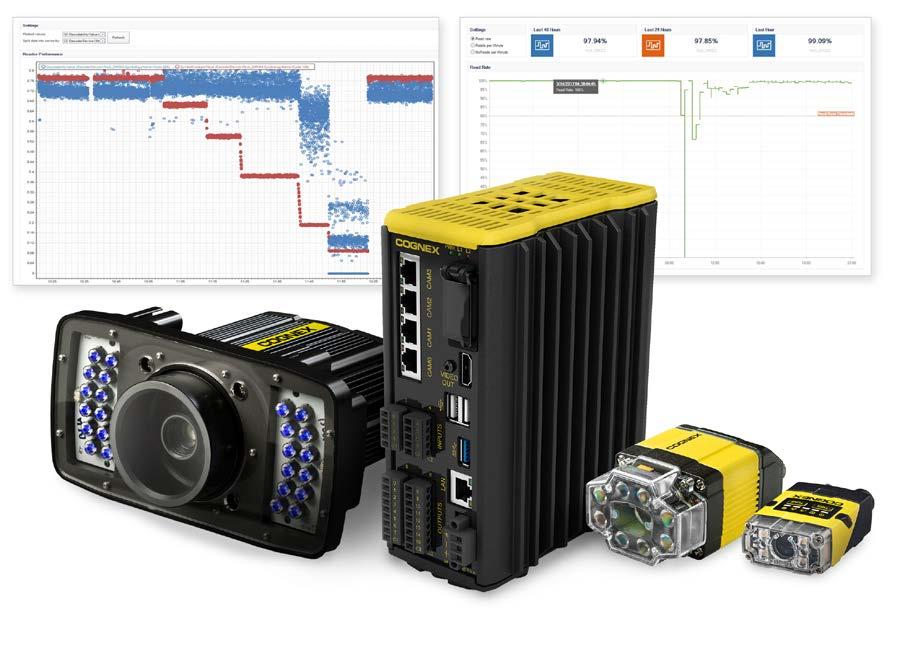 COGNEX EXPLORER REAL TIME MONITORING Facility managers consult a variety of data sources when making decisions about on-site process optimization.