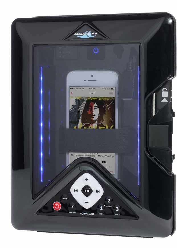 DIGITAL MEDIA LOCKERS Our patented Digital Media Lockers provide waterproof and secure storage for MP3 players and devices with a