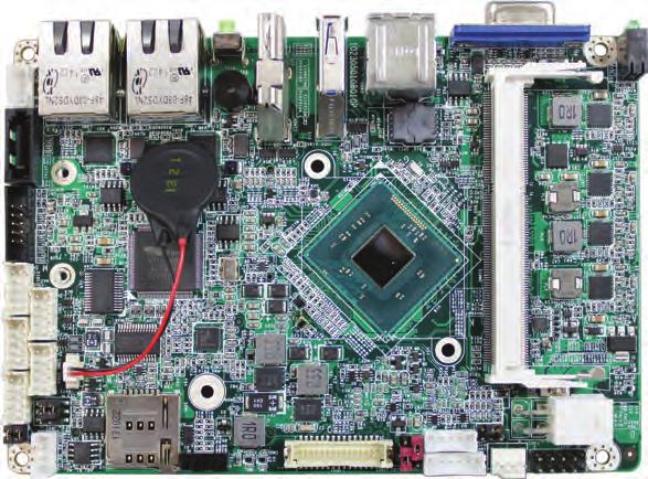 Single Board Computer/ Industrial Motherboard An Efficient Implementation of a Winning Design ARBOR s main boards are designed based on standard industry form factors to allow system upgrades without