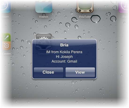 Bria ipad Edition User Guide 4.