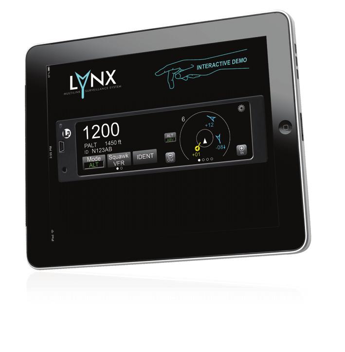LYNX MULTILINK SURVEILLANCE SYSTEM An interactive Lynx application is available in the Apple and Android app stores.