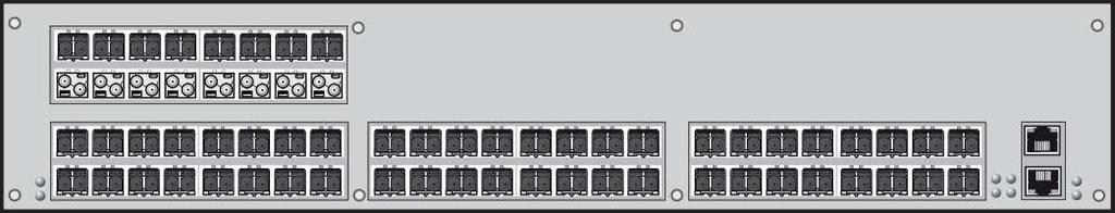 3 - Orion XC, 32 port KVM switch, CATx, 1U Fig. 4 - Orion XC, 48 port KVM switch, CATx, 1U Fig. 16 - Orion XC, 48 port KVM switch, Fiber and BNC, 1U MIXED PORTS Fig.
