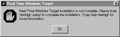 Real-Time Windows Target Kernel Uninstalling the Kernel If you encounter any problems with the Real-Time Windows Target, you can uninstall the kernel.