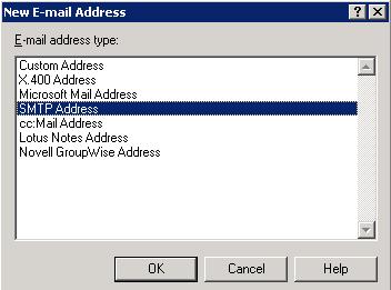 Turn on Create an Exchange e-mail address, and enter an email alias in