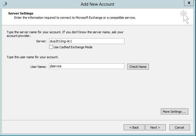 Figure 3: New Profile Dialog Box 5. Click OK. The Add New Account wizard opens. 6. Select Manually Configure Server settings or additional server types. 7. Click Next. 8.