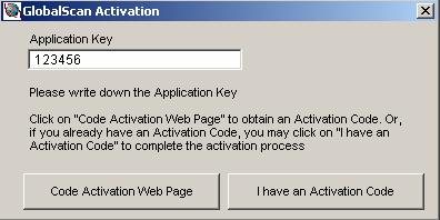 Step 3: Activate GlobalScan Continuing from Step 2, please follow the instructions that apply to your GlobalScan Server connection. A. GlobalScan Activation on Server With Internet Access or B.