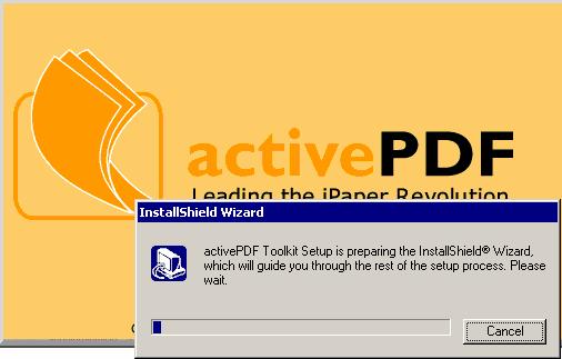 Appendix G: ActivePDF Installation The ActivePDF plug-in enables users to convert hardcopy documents into Adobe PDF files.