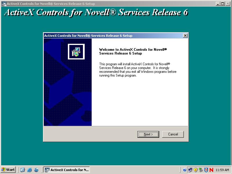 Appendix H: Novell Component Installation In order for GlobalScan to support Novell authentication and Scan-to-Novell shared folder (in a Windows Server 2003 environment), the Novell Client and