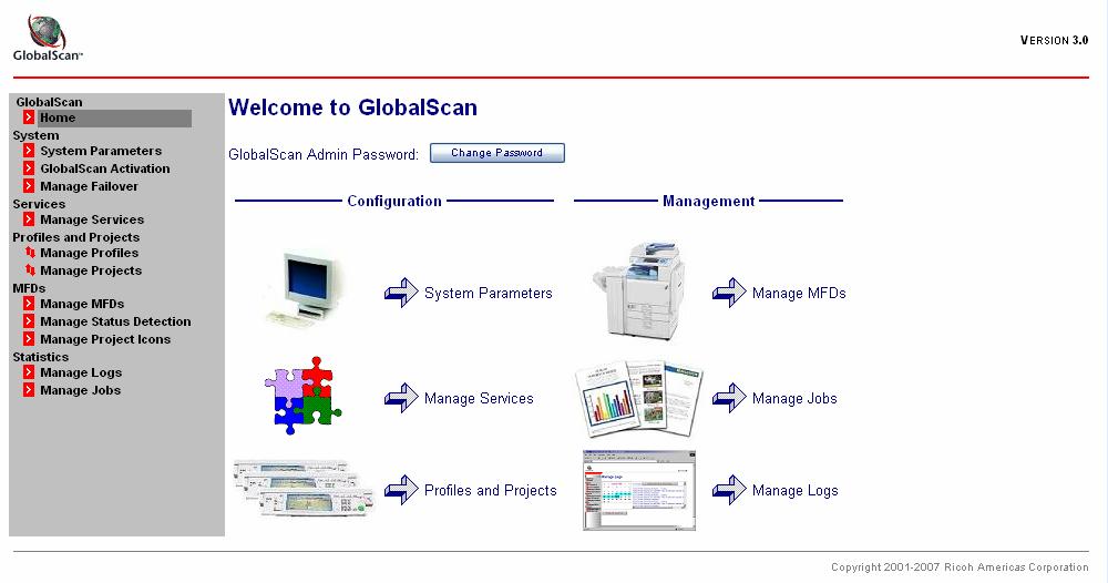 Step 4: Confirm Installation Confirm that the installation of Novell components was successful. 1. Open your Web browser. GlobalScan TM v3.1 2.