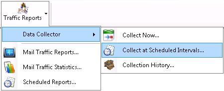 3.4.2. Collect at Scheduled Intervals ARKES - Traffic Reports provides a periodic bulk data collection tool called Collect at Scheduled intervals.