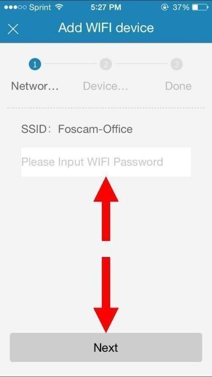 10. Wait for the camera to connect to the WiFi Network, and when the camera is done connecting to the network, the Added Successfully screen will display.