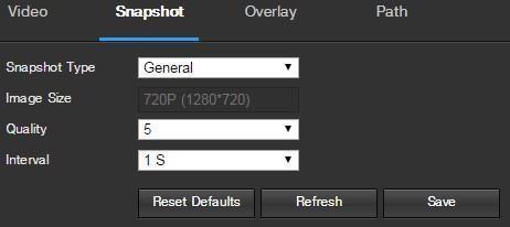Frame Rate (FPS): This dropdown box allows the user to select a frame rate.