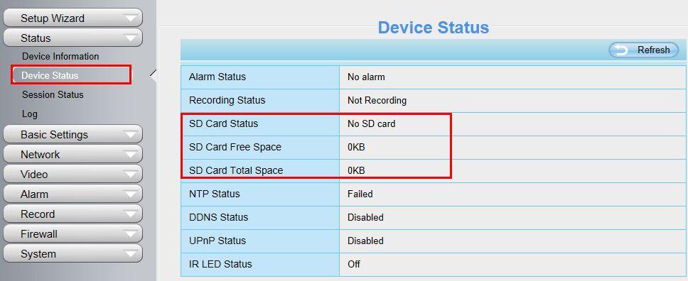 Figure 4.60 The default storage path of alarm record files is SD card, when the available size of SD card is less than 256M, the old record files will be deleted automatically. 4.8 Firewall This section explains how to control the access permission by checking the client PC s IP addresses.