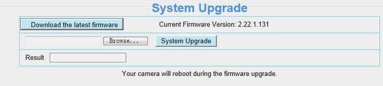 2 System Upgrade Figure 4.62 Click Download the latest firmware, you will see the following screen. And click save to save the firmware on your computer locally. Figure 4.63 Your current firmware version will be displayed on your screen.