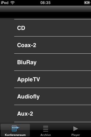 Revox Joy S232 App Operating manual Local inputs You can switch to the up to six local inputs from the Source menu.