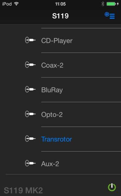 Operating Instructions Revox Joy App S232 Local Inputs You can switch to the up to six local inputs from the Source menu.