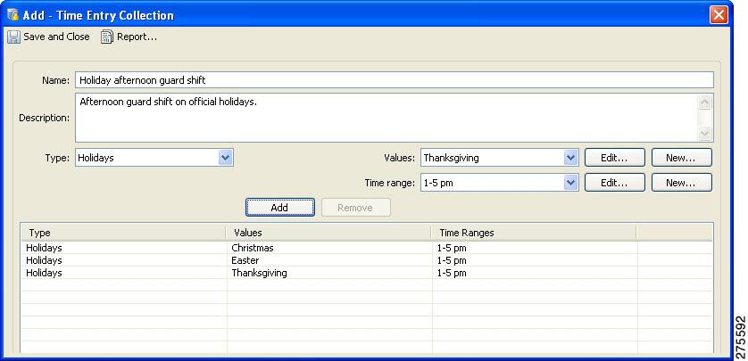 Chapter 11 Using the Schedule Manager Step 2 Click Add, or select an existing entry and click Edit.