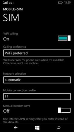 Switching on WiFi Calling Call Handover Behaviour A WiFi Calling device will automatically connect to the WiFi Calling service when you go within range of a WiFi access point you have previously