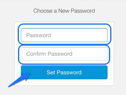 8. Enter your new password and then enter it once more to confirm. 9.