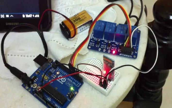 the controlling code for bluetooth module will be written in the Arduino IDE.