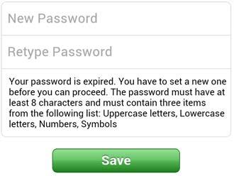 10 > Log-on to SwyxServer 2.4.1 Complex passwords Your SwyxWare administrator may oblige you to use a complex password.