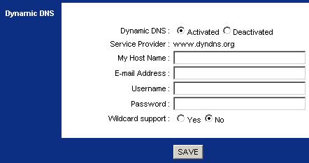 Chapter 18 Dynamic DNS Setup 18.2 The Dynamic DNS Screen Use this screen to change your ZyXEL Device s DDNS. Click Access Management > DDNS. The screen appears as shown.