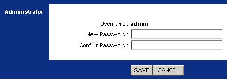 CHAPTER 20 Administrator Settings 20.1 Overview This chapter shows you how to change the system password. 20.2 The Administrator Screen Use this screen to set a new password for your ZyXEL Device.