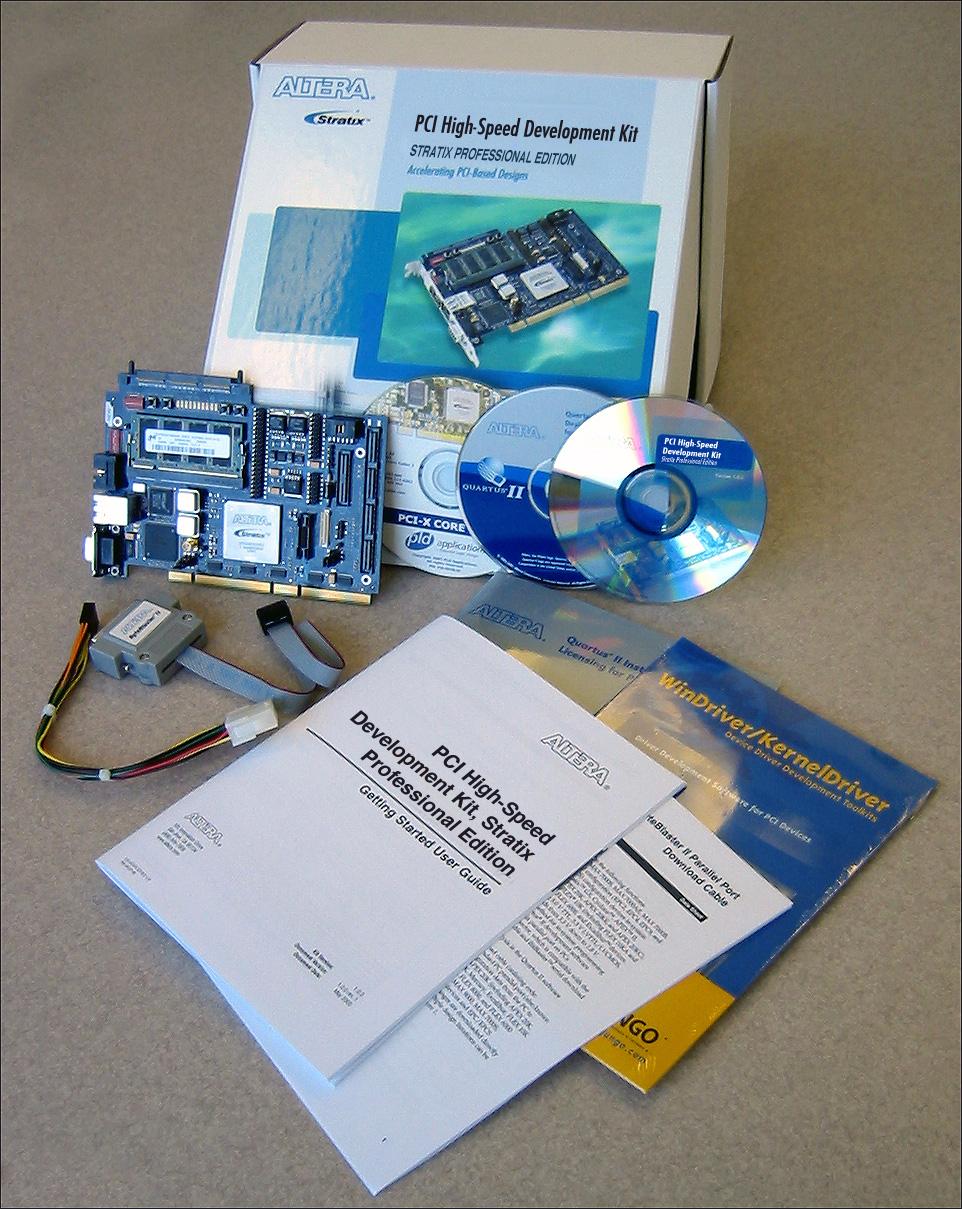About this Kit 1 General Description The PCI High-Speed Development Kit, Stratix Professional Edition serves as a prototyping platform for PCI, PCI-X, and high-speed differential interface designs