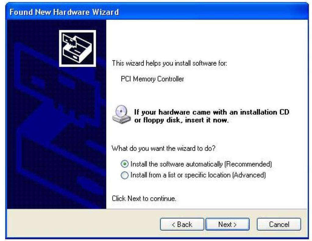 2.3 Software installation After hardware installation, you install a Driver and sample application program on CPU board. You use a CD that provided it to a box for installation.
