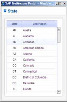 Click the magnifier icon to select a state/province
