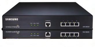 Centralized WLAN Controller WEC8500/WEC8050 Samsung s WLAN Controllers WEC8500 and WEC8050 are specially designed with small to medium sized businesses in mind, as well as, for mission-critical