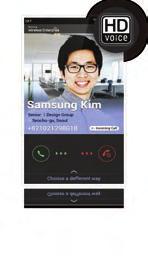 Call switching between SMT-i5343 and smartphone by using the "Switch Call" button.