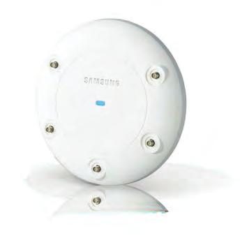 802.11n Access Point WEA300 Series Samsung Access Points WEA300 series are compact and powerful access points with multiple spatial streams 802.